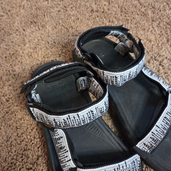 Teva hurricane xlt2 sandal outdoor hiking adjustable strap open toe black 7 - Picture 3 of 8